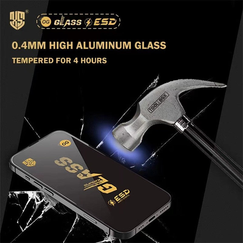 Folie Sticla Securizata pentru iPhone 16, Flippy, Folie compatibila cu Apple iPhone 16, Sticla ESD, Super HD Glass,