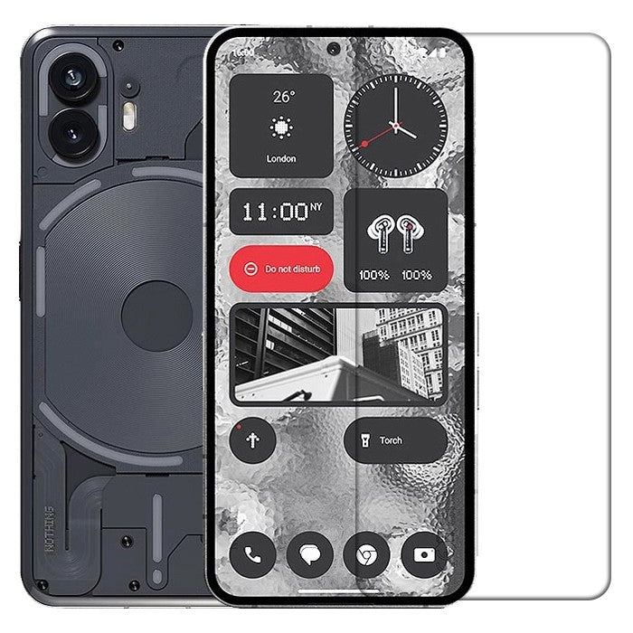 Folie Sticla Securizata pentru Nothing Phone 2, Flippy, Sticla de protectie Compatibila cu Nothing Phone 2, 2.5D, HD,