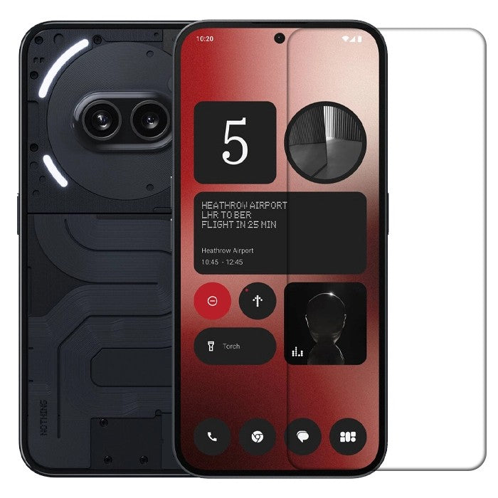 Folie Sticla Securizata pentru Nothing Phone 2a, Flippy, Sticla de protectie Compatibila cu Nothing Phone 2a, 2.5D, HD,