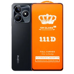 Folie Sticla Securizata pentru Realme C53, Flippy, Sticla de Protectie Compatibila cu Realme C53, Full Cover 111D, HD,