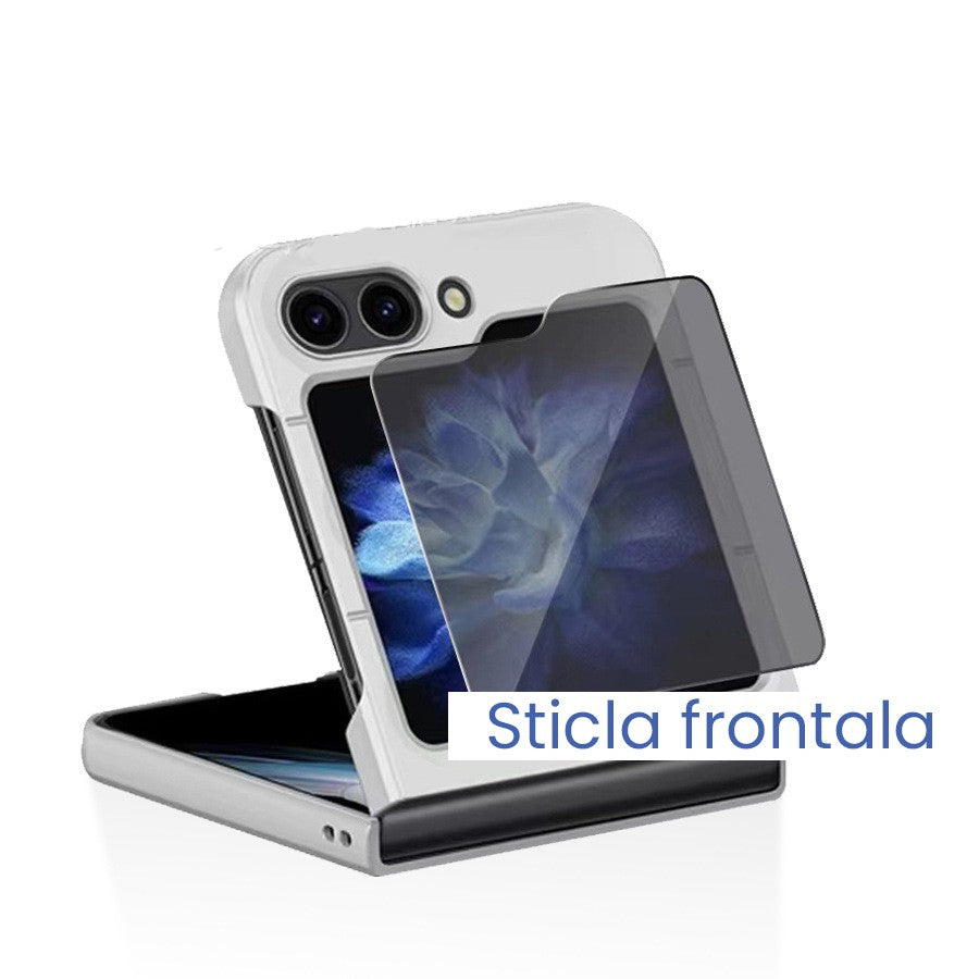 Folie Sticla Securizata pentru Samsung Galaxy Z Flip 6, Flippy, Sticla de Protectie Compatibila cu Samsung Galaxy Z