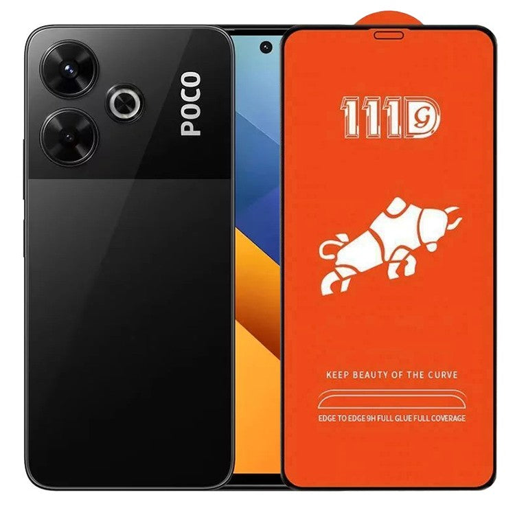 Folie Sticla Securizata pentru Xiaomi Mi Poco M6, Flippy, Sticla de Protectie Compatibila cu Xiaomi Mi Poco M6, Full