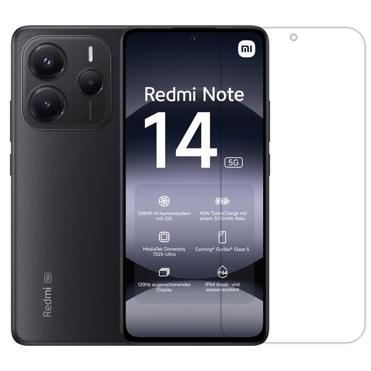 Folie Sticla Securizata pentru Xiaomi 14, Flippy, Sticla de Protectie Compatibila cu Xiaomi 14, 2.5D, HD, Transparenta