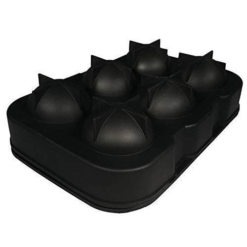 Forma pentru Gheata, Flippy, 6 Forme Sferice, din Silicon, 17 x 12 x 6 cm, Negru
