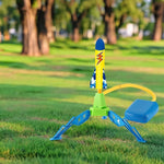 Jucarie pentru Copii, Flippy, Lansator de Rachete cu Piciorul, un Singur Lansator, 3 Rachete cu Lumini, 40.5 cm