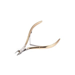 Cleste pentru Unghii si Cuticule, Flippy, din Otel Inoxidabil, Protectie Varf, 17 x 7 x 2 cm, Auriu