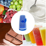 Forma pentru cuburi de gheata Flippy, 14 cuburi, reutilizabil, plastic alimentar, cu capac, orificiu umplere,