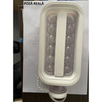 Forma pentru Gheata 2 in 1 Portabila, Flippy, Tavita sub Forma de Sticla, Diametru 3 cm, Multifunctional, 17 Bilute de