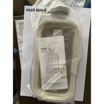 Aparat de gheata portabil 2 in 1, Flippy, tava din sticla, diametru 3 cm, multifunctional, 17 cuburi de gheata, 27,5 x
