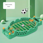 Fotbal de Masa Interactiv pentru Copii, Flippy, cu 2 Mingi Incluse, Tabela Scor, 22.8x12x4 cm, Verde