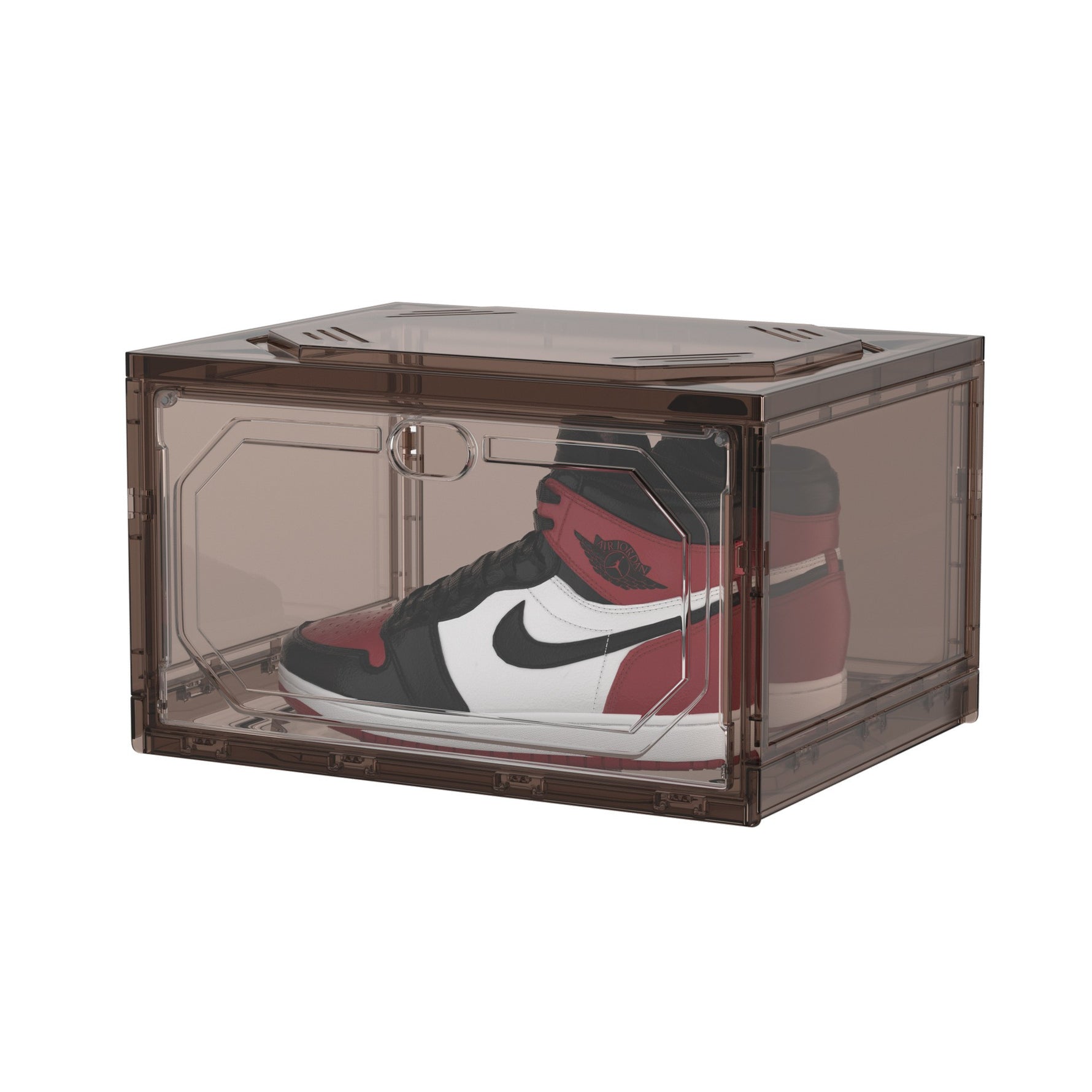 Organizator de Pantofi, Flippy, din PP+ABS, Usa Laterala Magnetica, Rezistenta la Praf, Anti-Oxidare, Utilizare