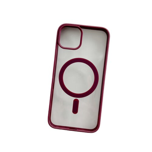 Husa MagSafe pentru Apple iPhone 11, Full Cover, Frosted Acrylic Color Big Hole, Magnetica, Incarcare Wireless, Flippy,