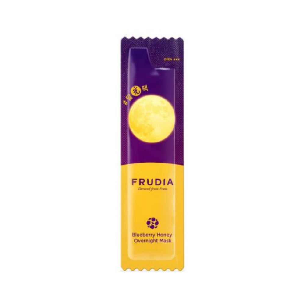 Frudia, Delivered From Fruit, Afine și miere, Hidratant, Noapte, Mască cremă, Pentru față, 5 ml