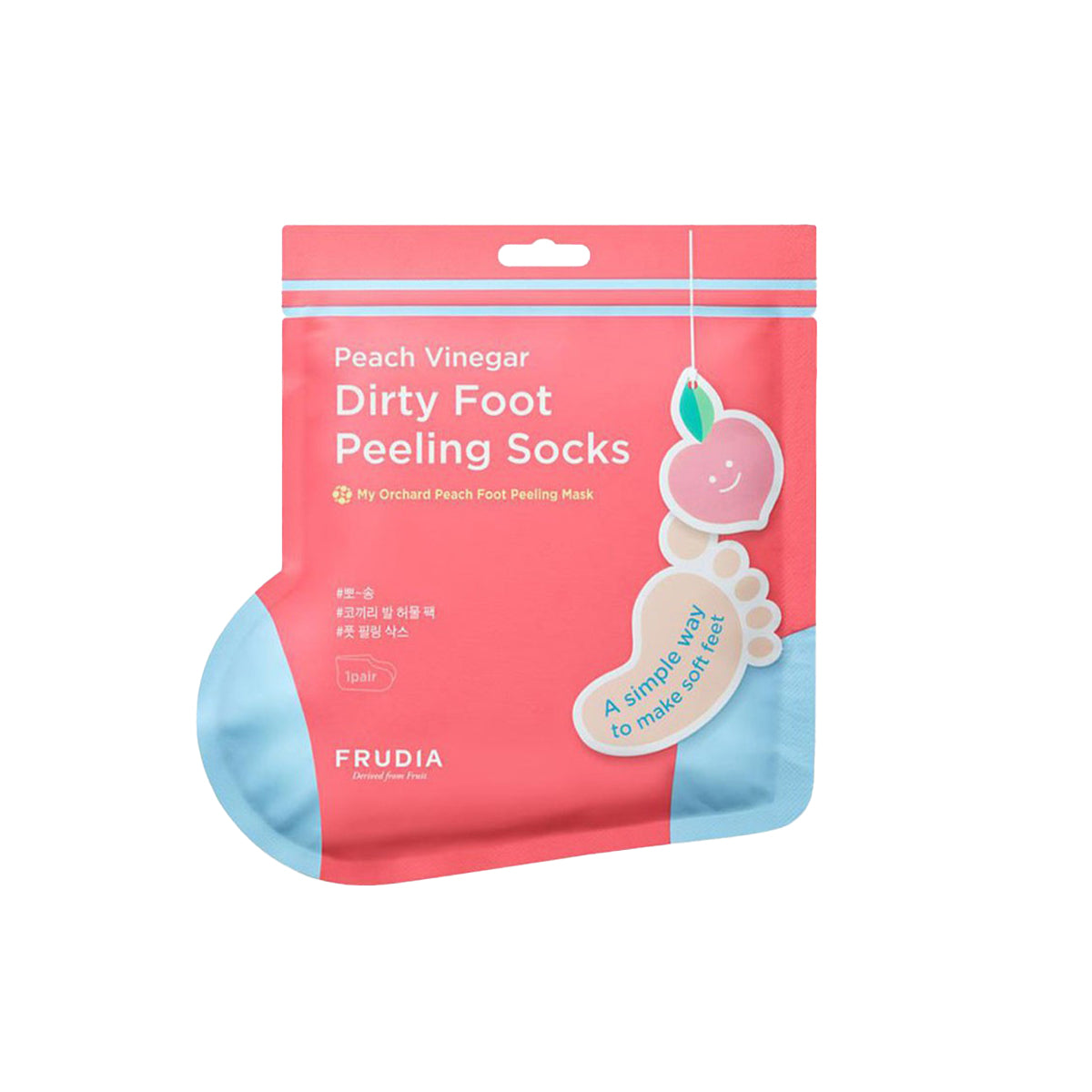 Frudia, My Orchard, Oțet, Decojire, Mască pentru picioare sub formă de foaie, 40 g