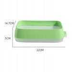 Recipient de Depozitare Alimente, Flippy, Etans, pentru Frigider, din Plastic, Mentinere Proaspata, Reutilizabil,