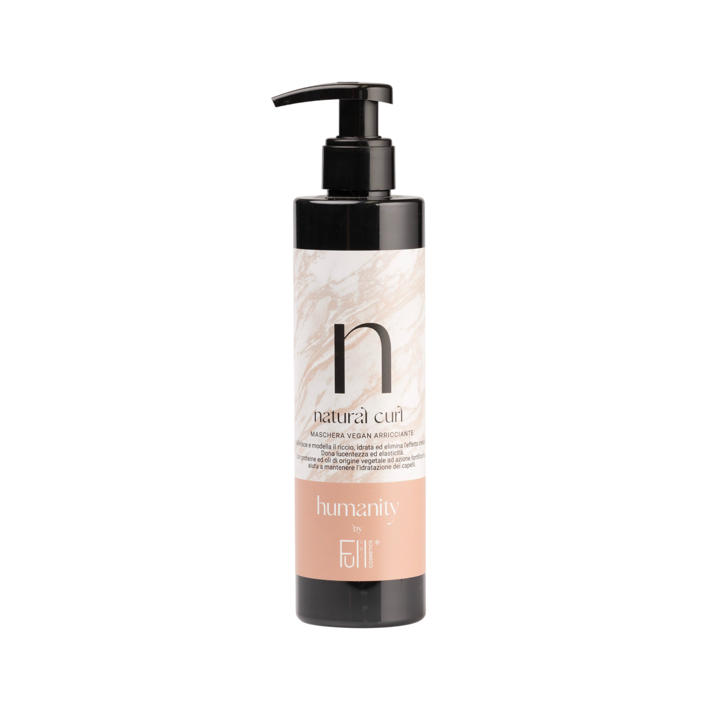 Full Cosmetics, Natural Curl, Mască cremă pentru tratamentul părului, Anti-încâlcire, 250 ml