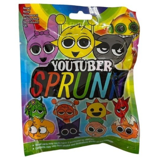 Mini Figurina Sprunki, Flippy, MisteryBox, 6 Personaje Diverse de Colectionat, 7.3 - 9 cm, Multicolor