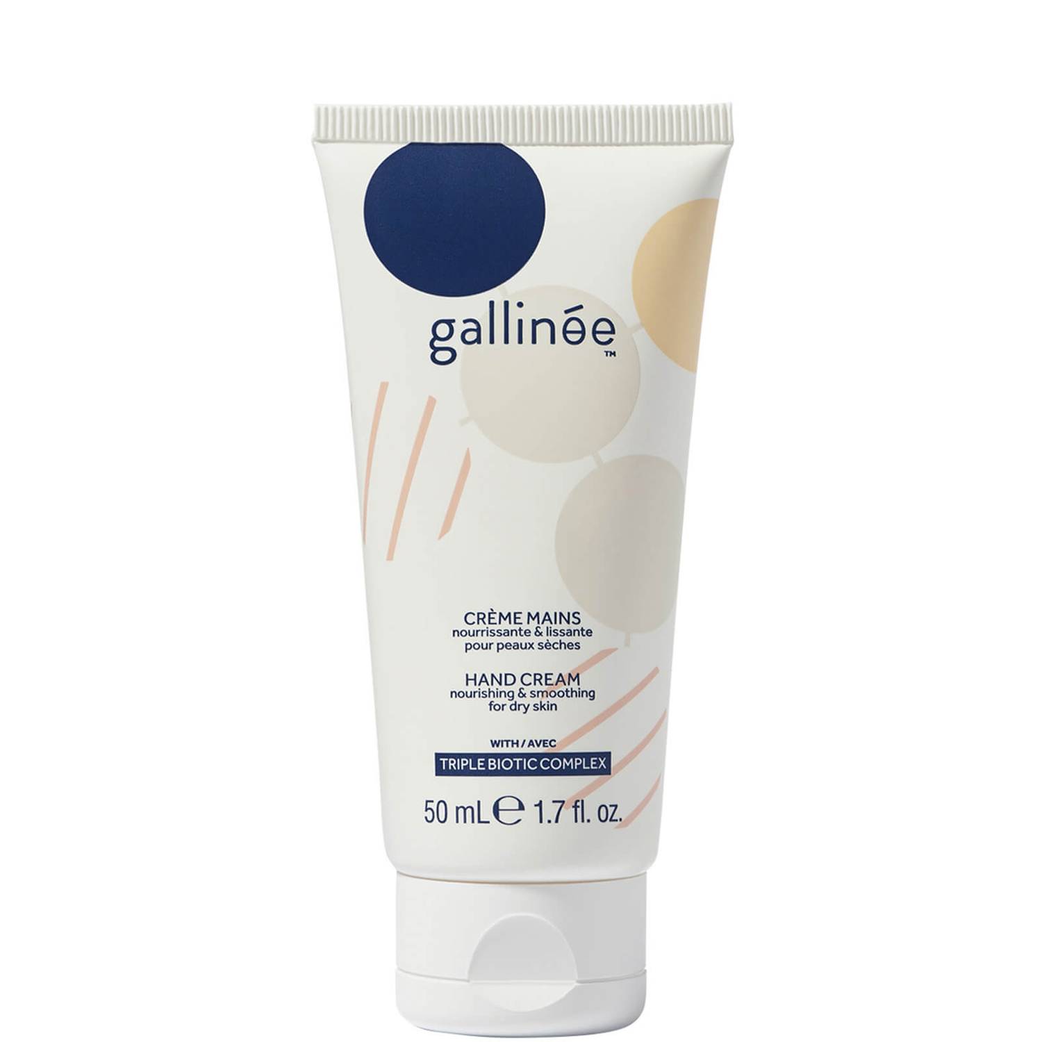 Gallinee, Body Care, Complex Biotic Triplu, Hrănitor, Cremă pentru mâini, 50 ml - Olmarkt