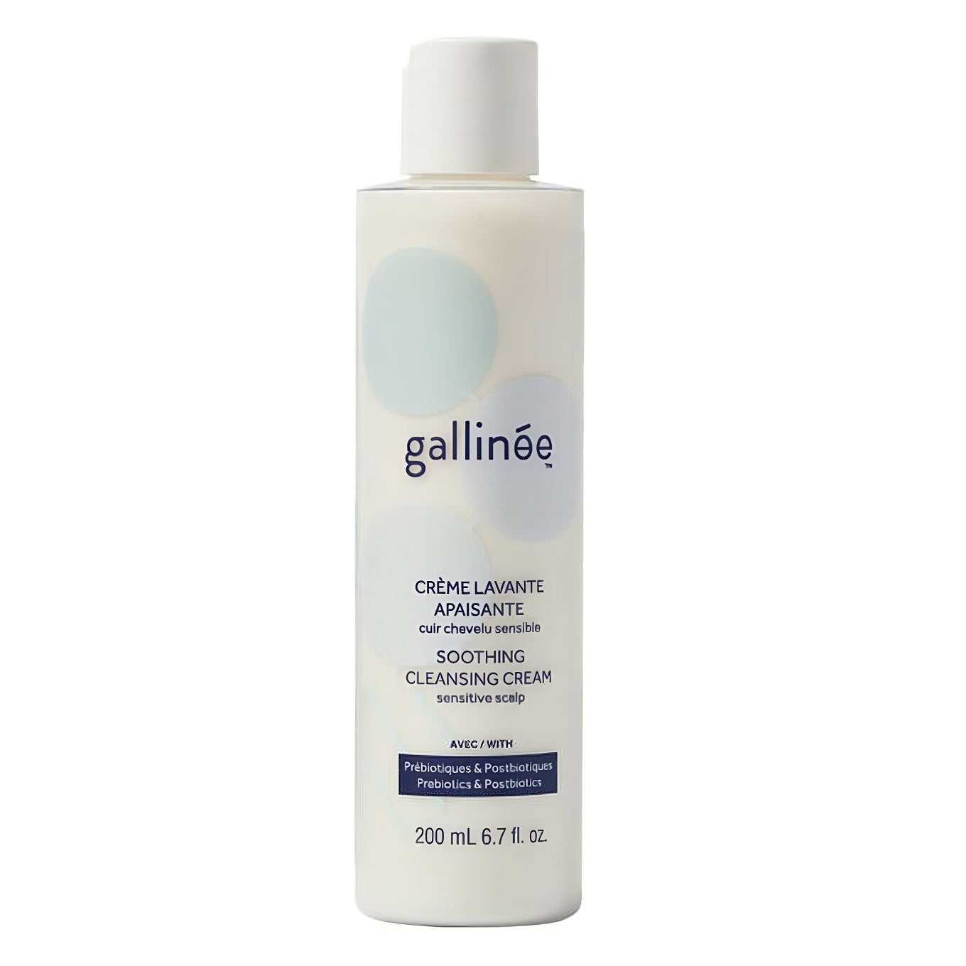 Gallinee, Hair Care, Prebiotice și Postbiotice, Șampon pentru păr, Pentru calmare, 200 ml - Olmarkt