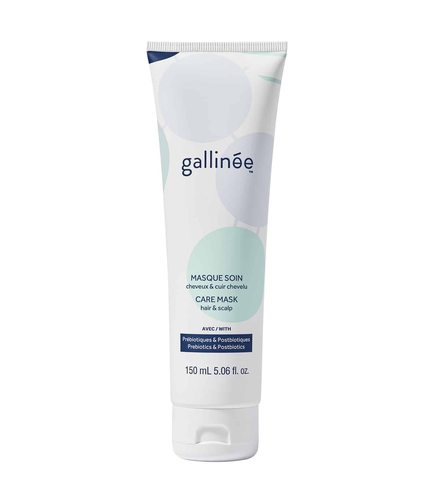 Gallinee, Hair Care, Prebiotice și Postbiotice, Mască cremă pentru tratamentul părului, Pentru hrănire, 150 ml