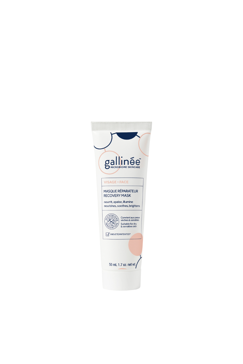 Gallinee, Microbiome Skincare, Regenerare, Mască cremă, Pentru față, 50 ml