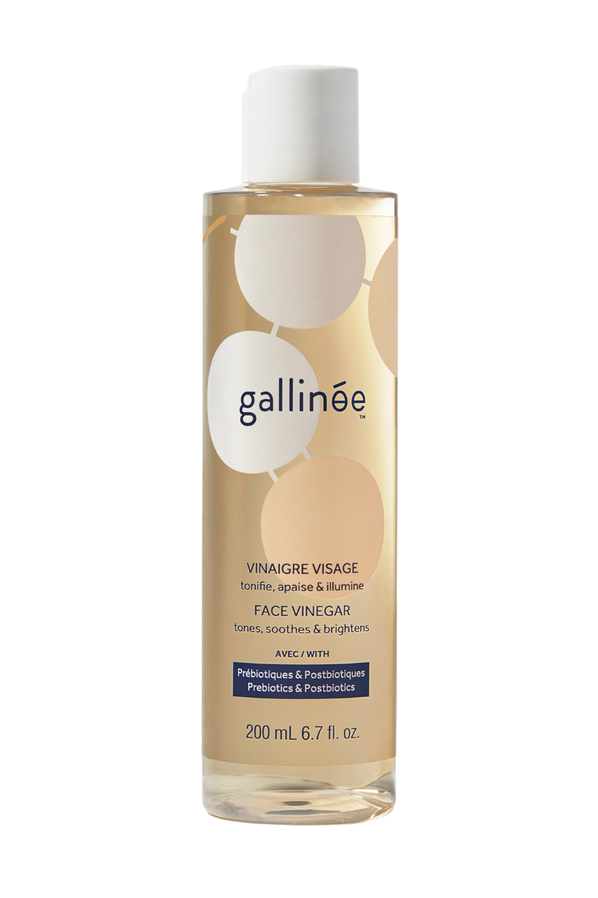 Gallinee, Microbiome Skincare, Prebiotice și Postbiotice, Calmant, Loțiune, Pentru față, 200 ml - Olmarkt
