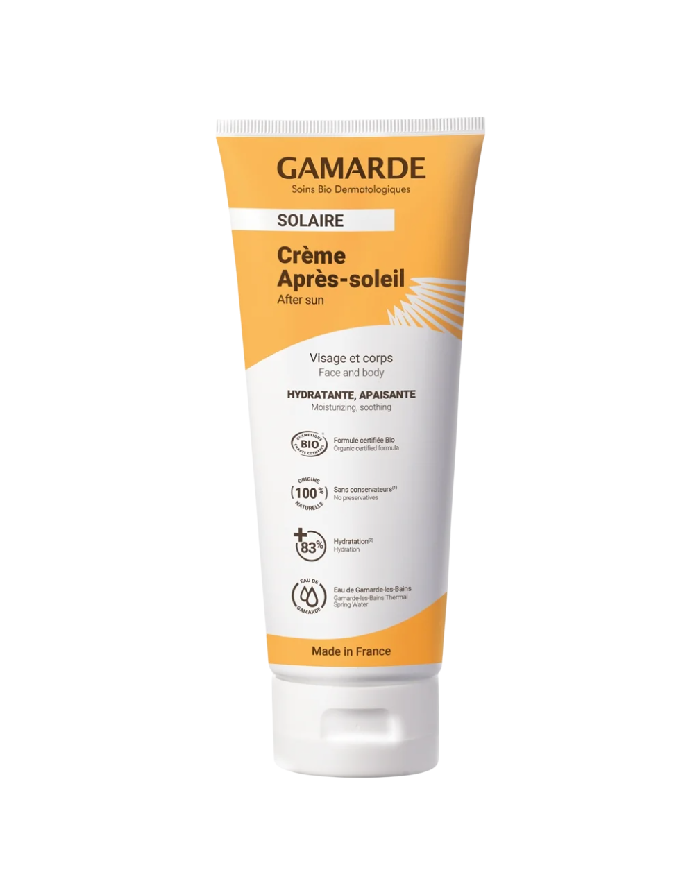 Gamarde, Gamarde, Bio, Hidratant, Loțiune după soare, 200 ml