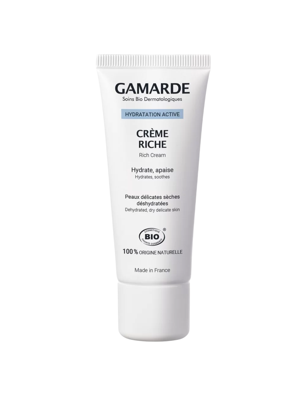 Gamarde, Gamarde, Acid hialuronic, Hidratant, Cremă bogată, 40 ml