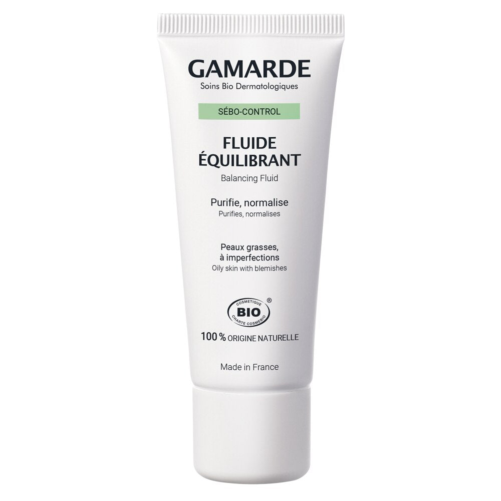 Gamarde, Equilibrant, Matifiant, Fluid, Pentru față, 40 ml