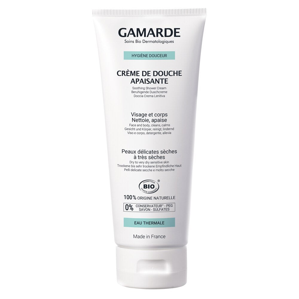 Gamarde, Hygiene, Bio, Calmant, Cremă de duș, 200 ml