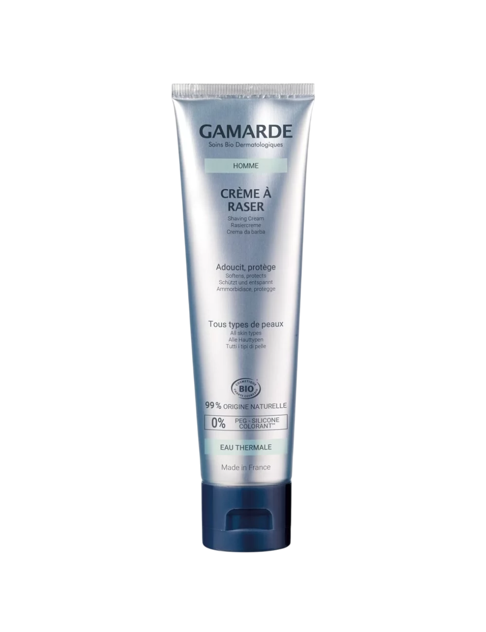 Gamarde, Men, Hidratant, Cremă de bărbierit, 100 ml