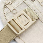 Borseta Anti-Furt, Flippy, 2 Compartimente, Reglabila, Unisex, pentru Documente, Carduri, Telefon, Bej