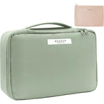 Geanta de Calatorie, Flippy, pentru Cosmetice si Articole de Toaleta, Material Impermeabil, 2 in 1, Portfard Interior
