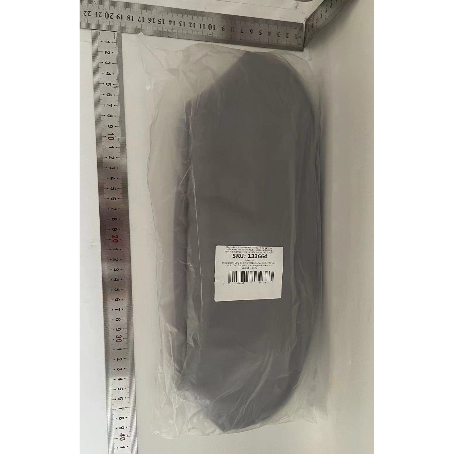 Geanta de Calatorie, Flippy, pentru Cosmetice si Articole de Toaleta, Material Impermeabil, 2 in 1, Portfard Interior