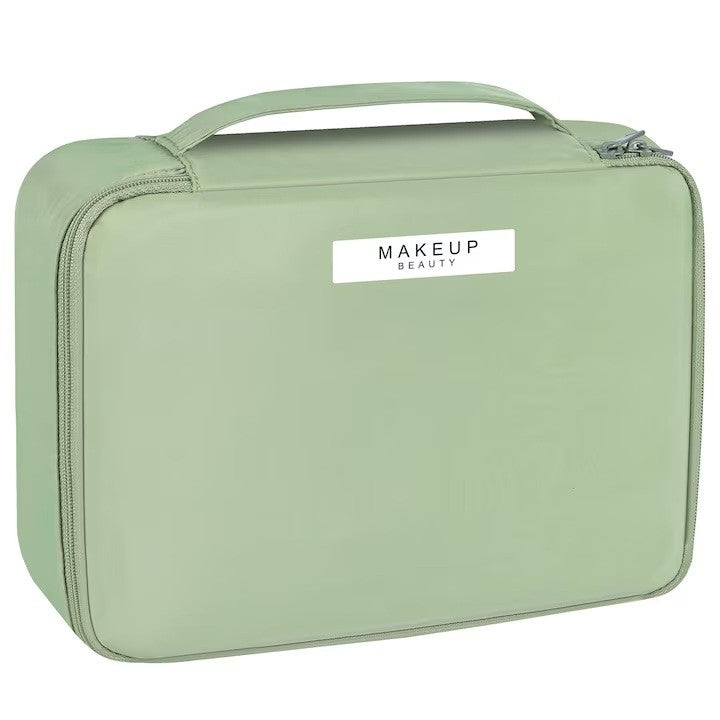 Geanta de Calatorie, Flippy, pentru Cosmetice si Articole de Toaleta, Material Impermeabil, 2 in 1, Portfard Interior