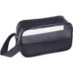 Geanta Cosmetice, Flippy, pentru Voiaj sau Organizare, Material PVC- Textil, Impermeabila, Portabila,22 x 12 x 8 cm,