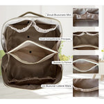 Geanta de Calatorie Flippy, Pentru Cosmetice, Portabila, Impermeabila, din Piele Ecologica, Compartimente Multiple, cu