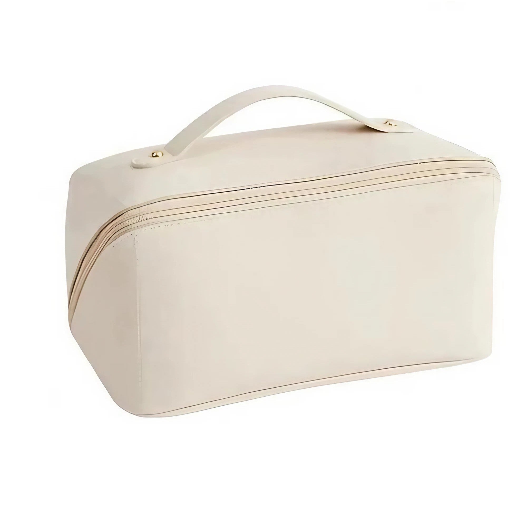 Geanta de Calatorie Flippy, Pentru Cosmetice, Portabila, Impermeabila, din Piele Ecologica, Compartimente Multiple, cu