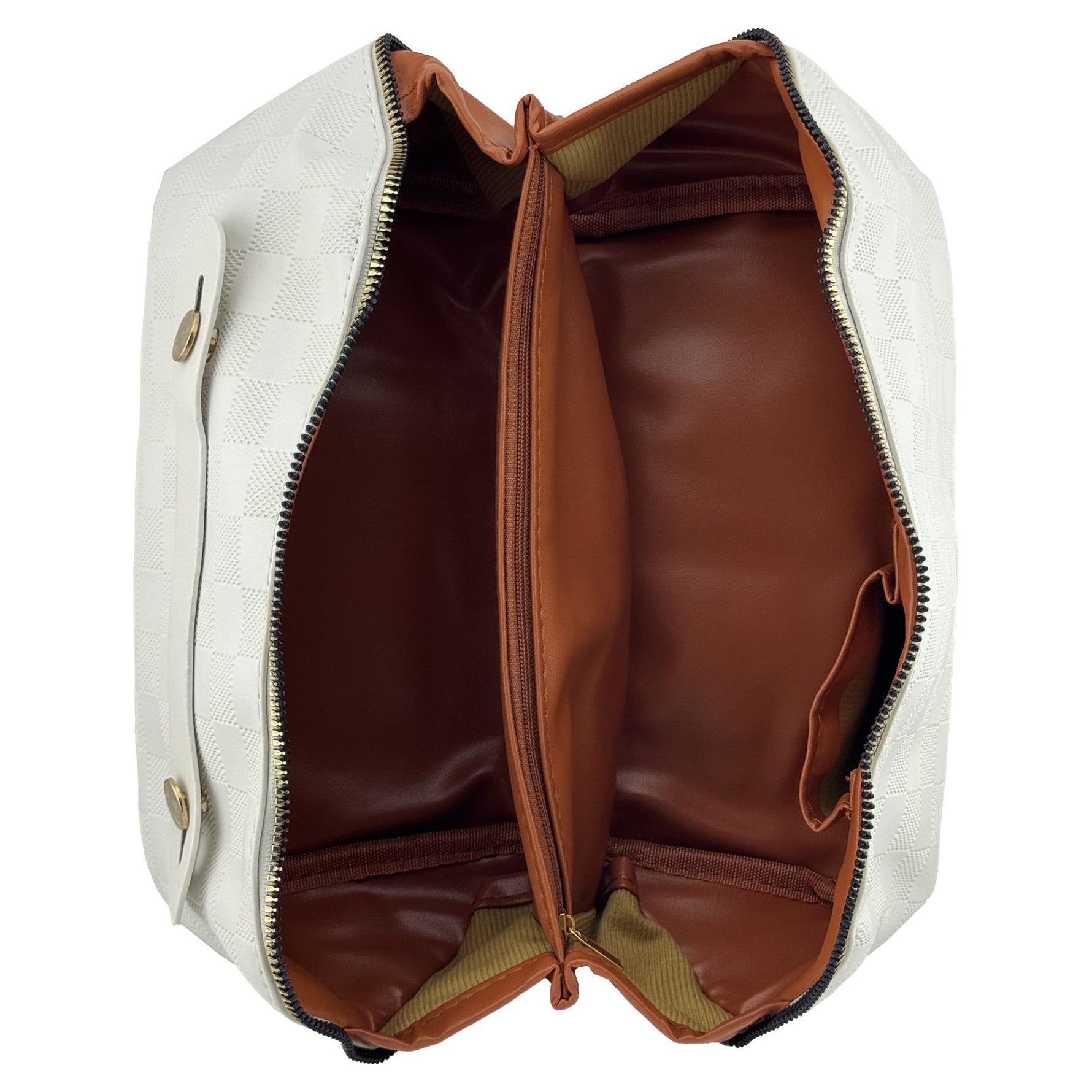Geanta de Calatorie Flippy, Pentru Cosmetice, Portabila, Impermeabila, din Piele Ecologica, Compartimente Multiple, cu