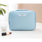 Geanta de Calatorie, Flippy, pentru Cosmetice si Articole de Toaleta, Material Impermeabil, 2 in 1, Portfard Interior