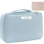 Geanta de Calatorie, Flippy, pentru Cosmetice si Articole de Toaleta, Material Impermeabil, 2 in 1, Portfard Interior