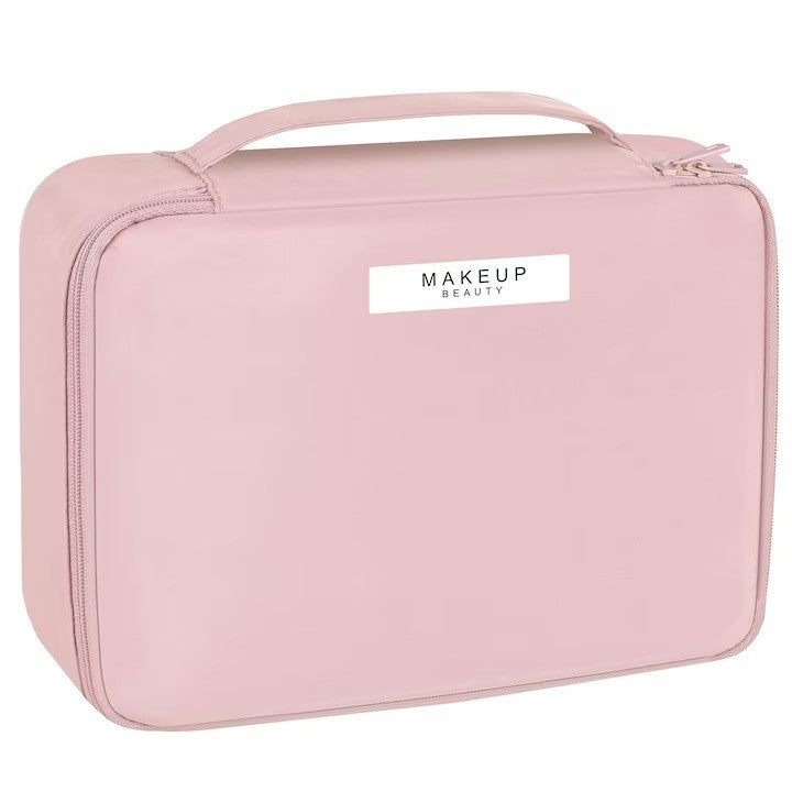 Geanta de Calatorie, Flippy, pentru Cosmetice si Articole de Toaleta, Material Impermeabil, 2 in 1, Portfard Interior