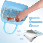 Geantă Frigorifică, Flippy, cu Desene Animate 3D, Portabilă pentru Copii, de Prânz, din Pânză Oxford, 23x13x19 cm,