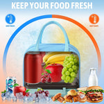 Geantă Frigorifică, Flippy, cu Desene Animate 3D, Portabilă pentru Copii, de Prânz, din Pânză Oxford, 23x13x19 cm,