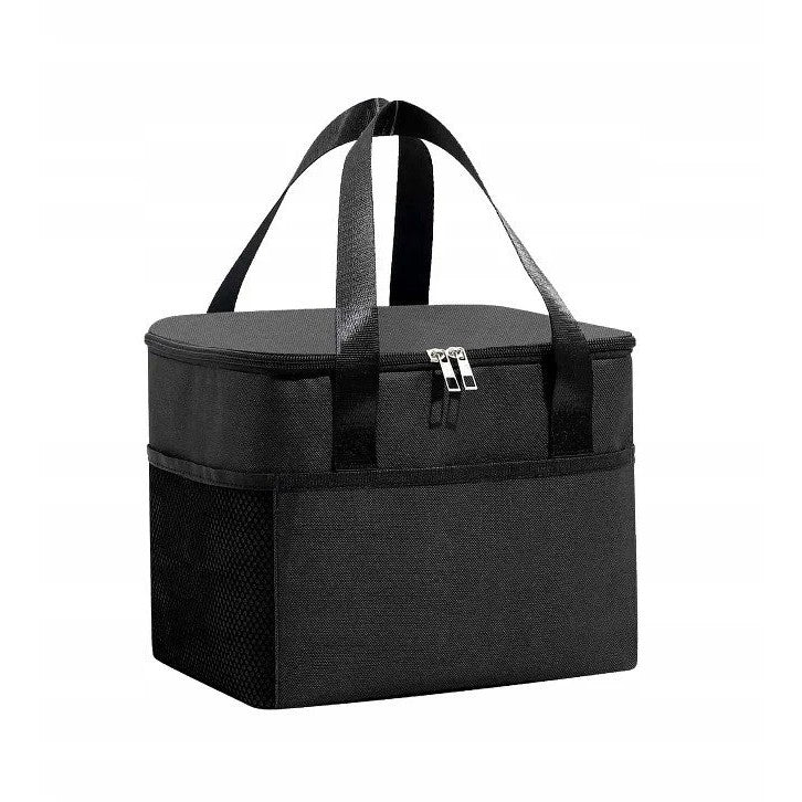 Geanta Termica Flippy pentru Pranz, Compartimente Telefon si Tacamuri, Multifunctionala, Impermeabila, 24x18x21 cm,