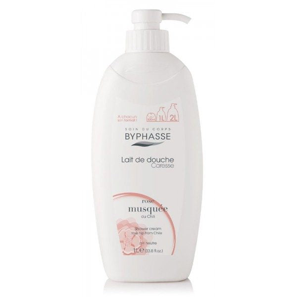 Gel de Dus, Byphasse, Crema 1 L Rose Musque