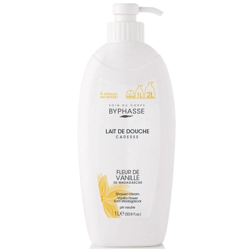 Gel de Dus, Byphasse, Crema 1 L Vanilie