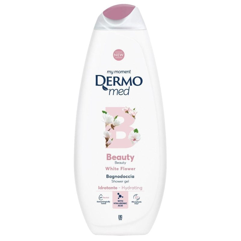 Gel de Dus, Dermomed, 650 ml Beauty White Flower