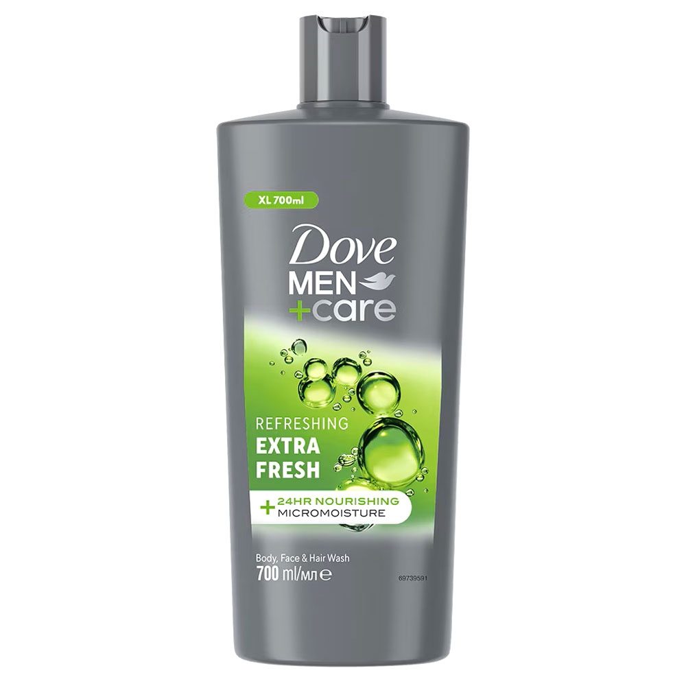 Gel de Dus, Dove, 700 ml Men Care Extra Fresh