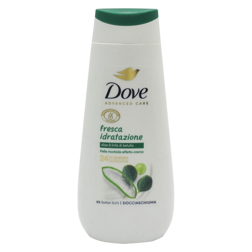 Gel de Dus, Dove, Advance Care 225 ml Hidratant Aloe Vera